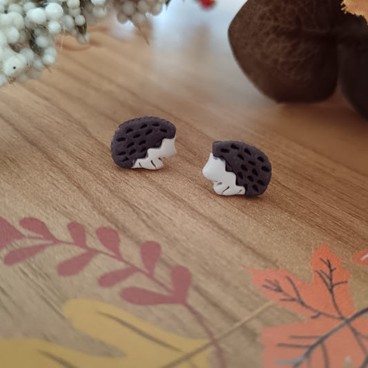 Hedgehog Stud Earrings