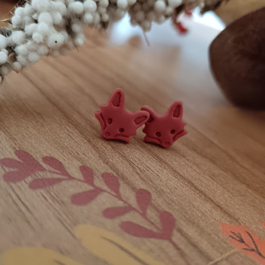 Fox Stud Earrings