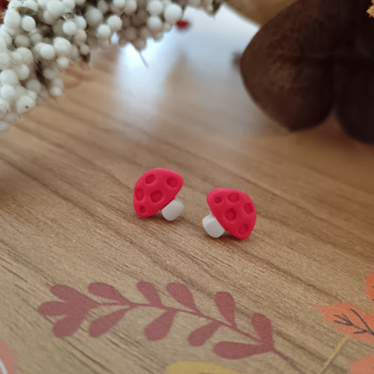 Toadstool Stud Earrings
