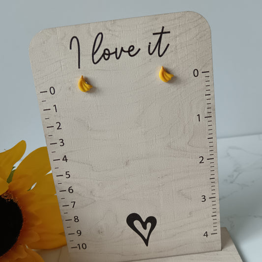 Banana Stud Earrings