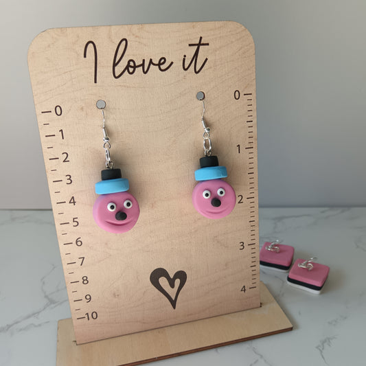 Liquorice Allsorts Bertie Hook Earrings