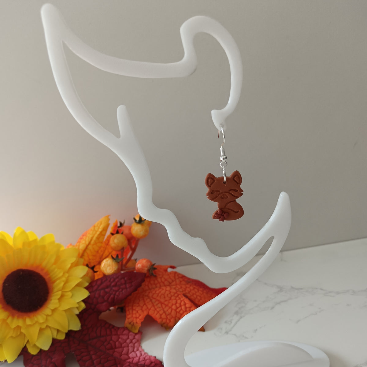 Fox Hook Earrings