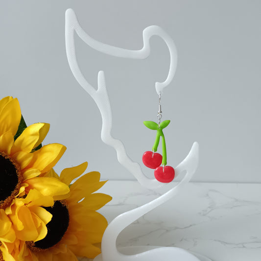 Cherry Hook Earrings