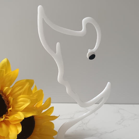 Cow Print Stud Earrings