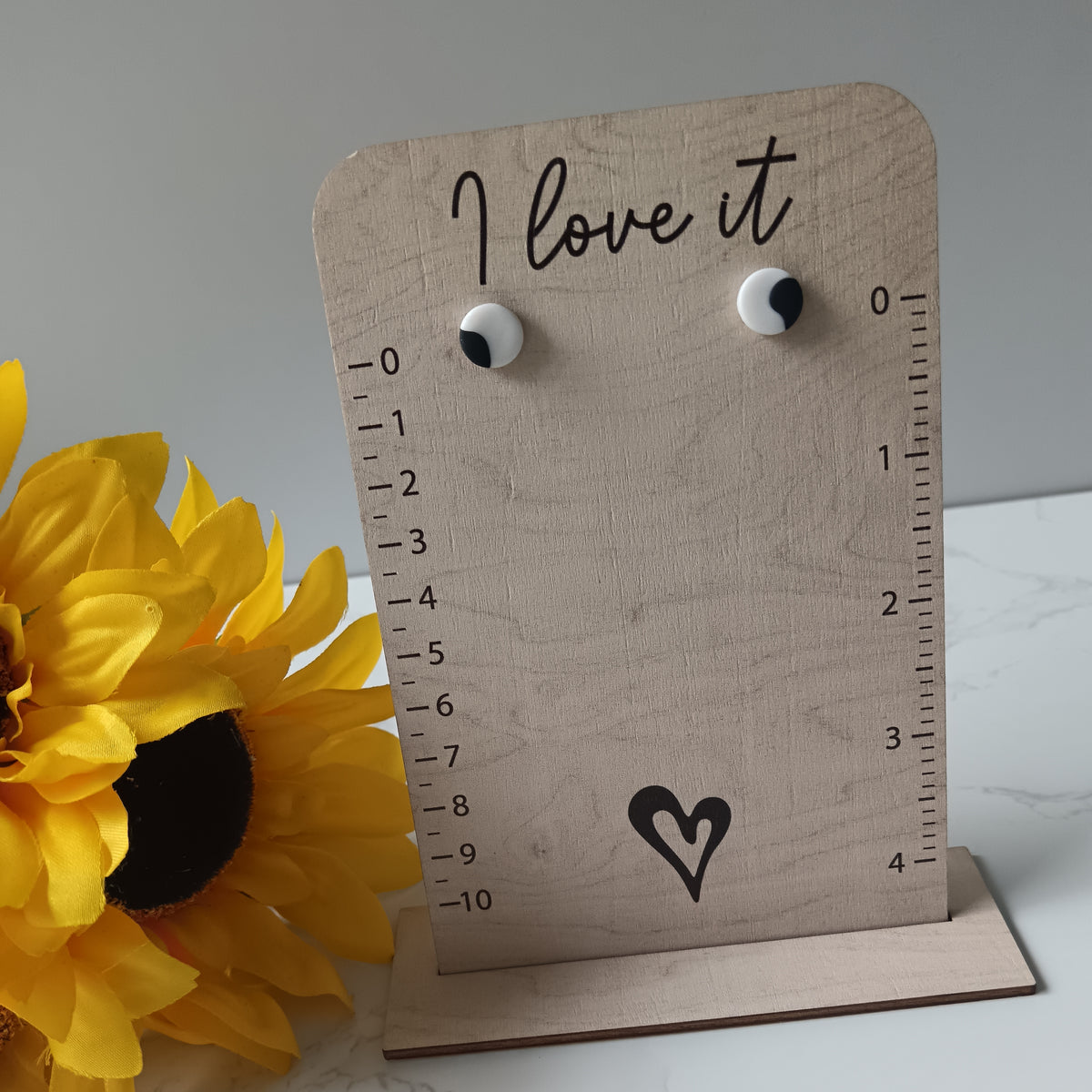 Cow Print Stud Earrings