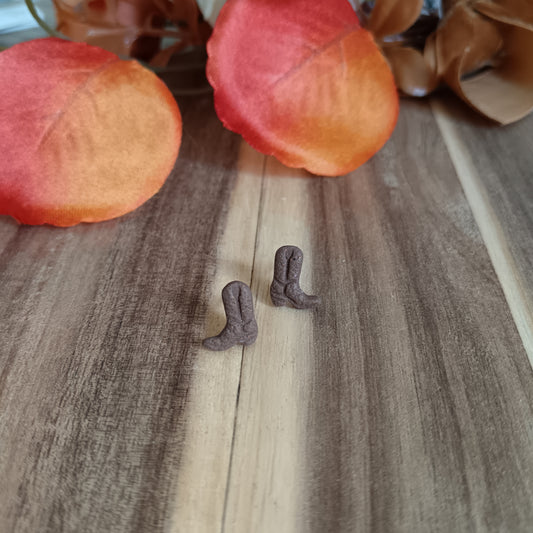 Micro Cowgirl Brown Boots
