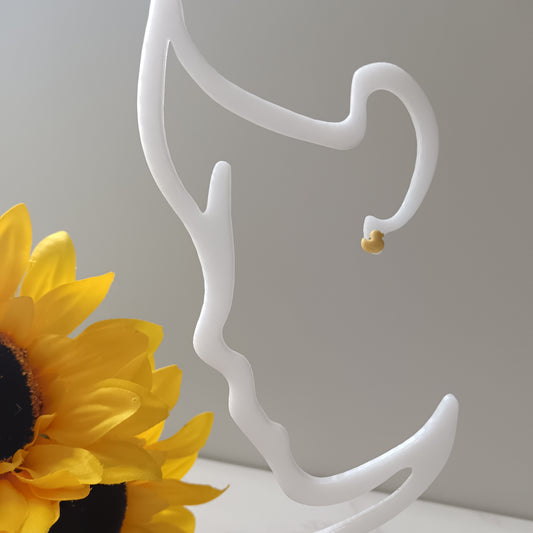 Micro Duck Stud Earrings