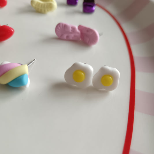 Egg Stud Earrings