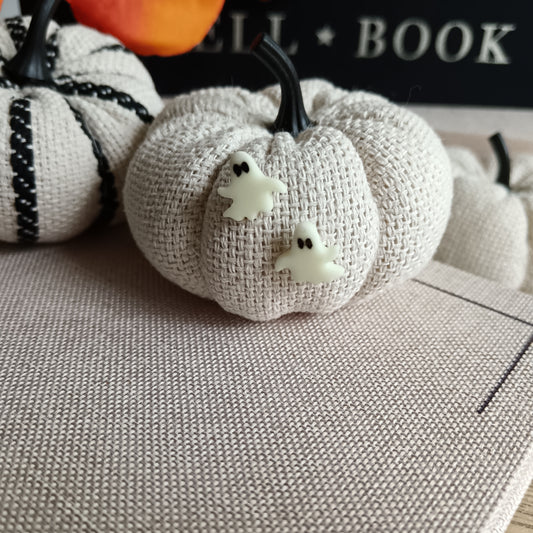 Glow In The Dark Ghost Stud Earrings