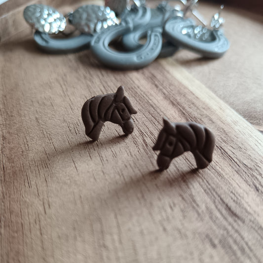 Horse Stud Earrings