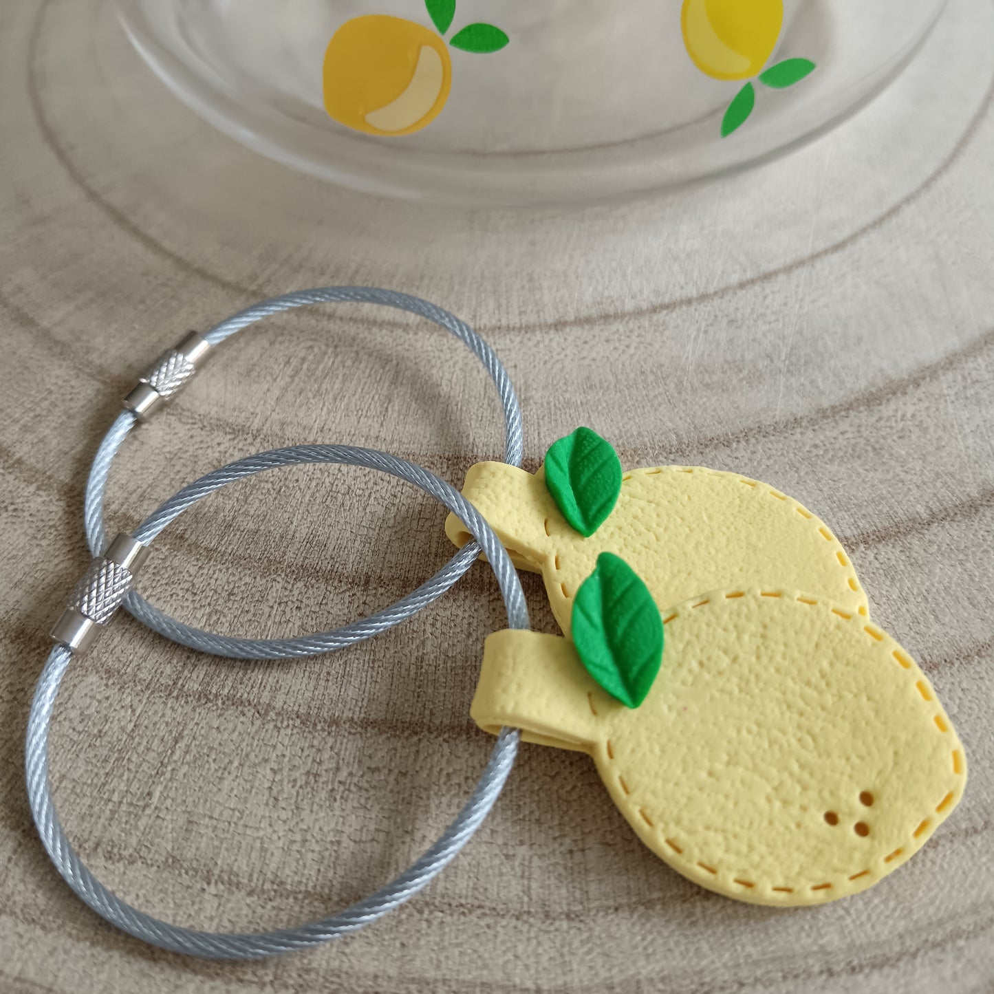 Lemon Keyring
