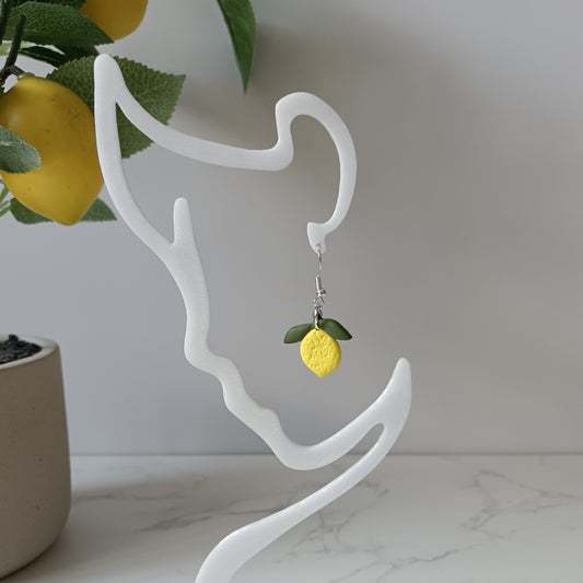 Lemon Hook Earrings