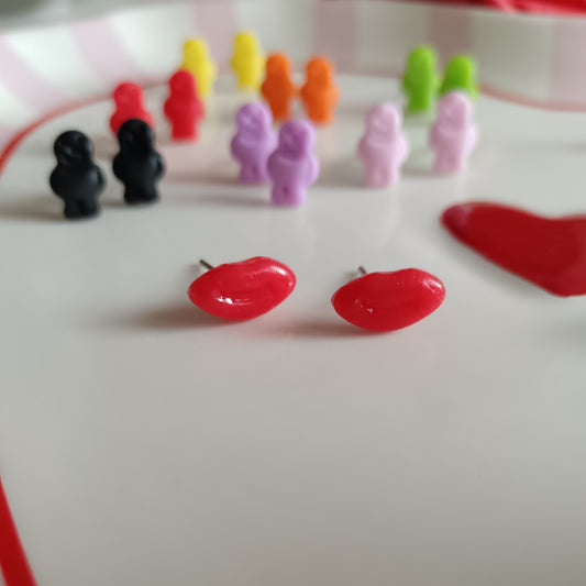 Lip Stud Earrings