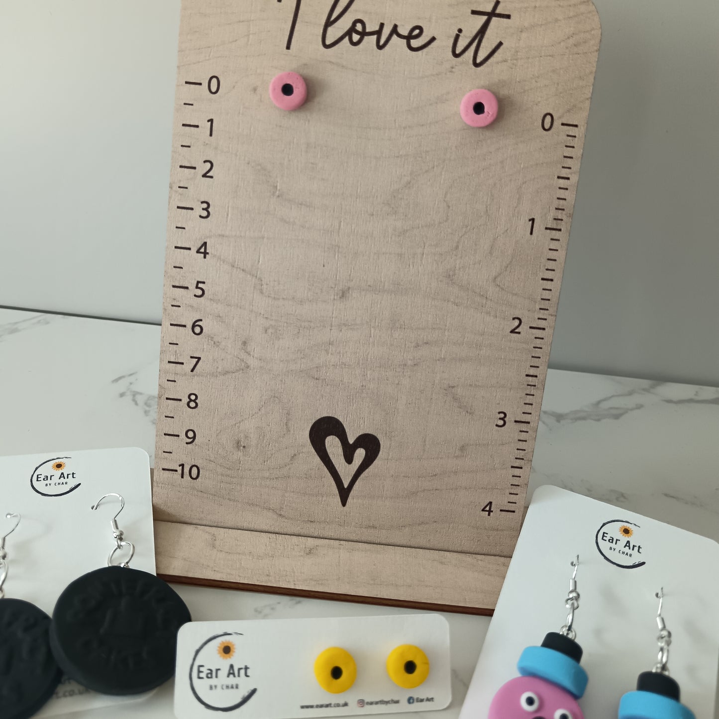 Micro Liquorice Allsorts Pink Coconut Roll Stud Earrings
