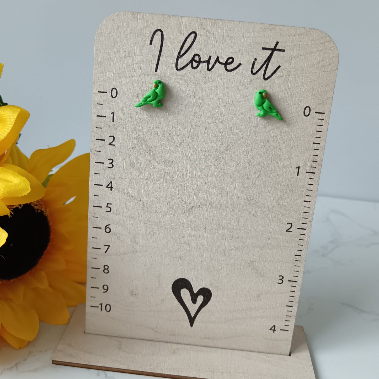 Parrot Stud Earrings