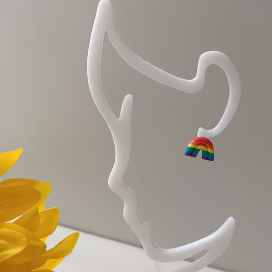 Pride Rainbow Stud Earrings