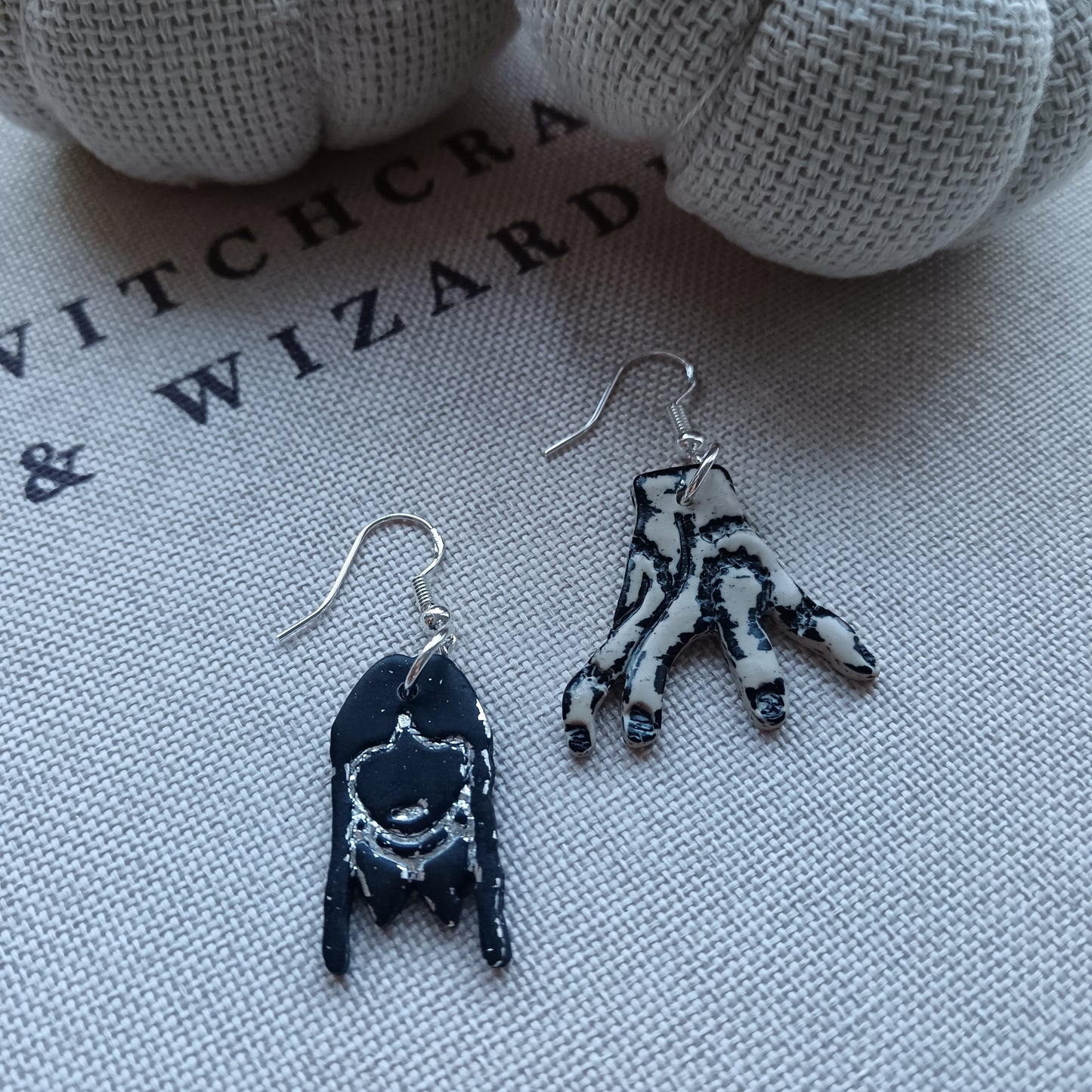 Raven Girl Inspired Hook Earrings