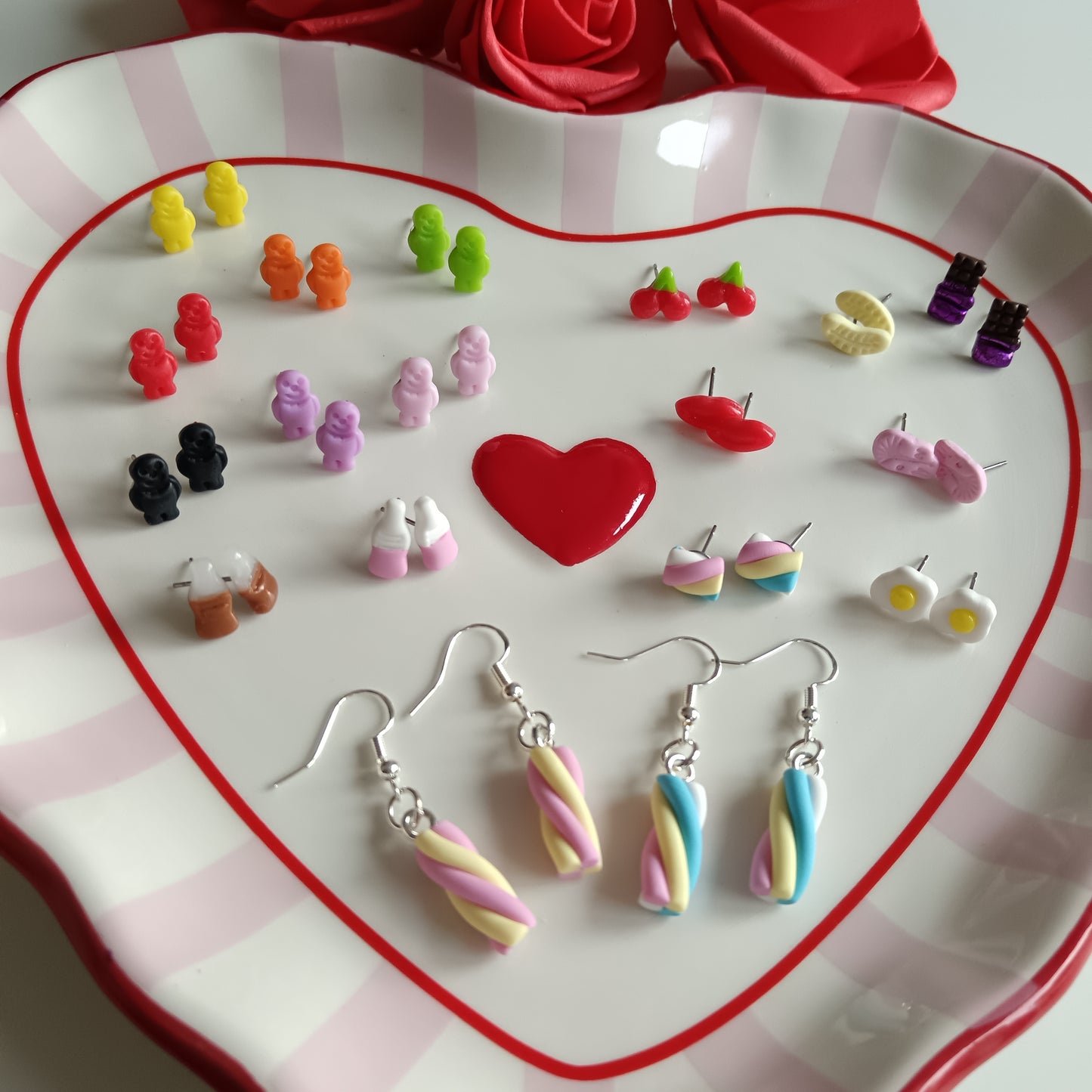 Jelly Baby Stud Earrings