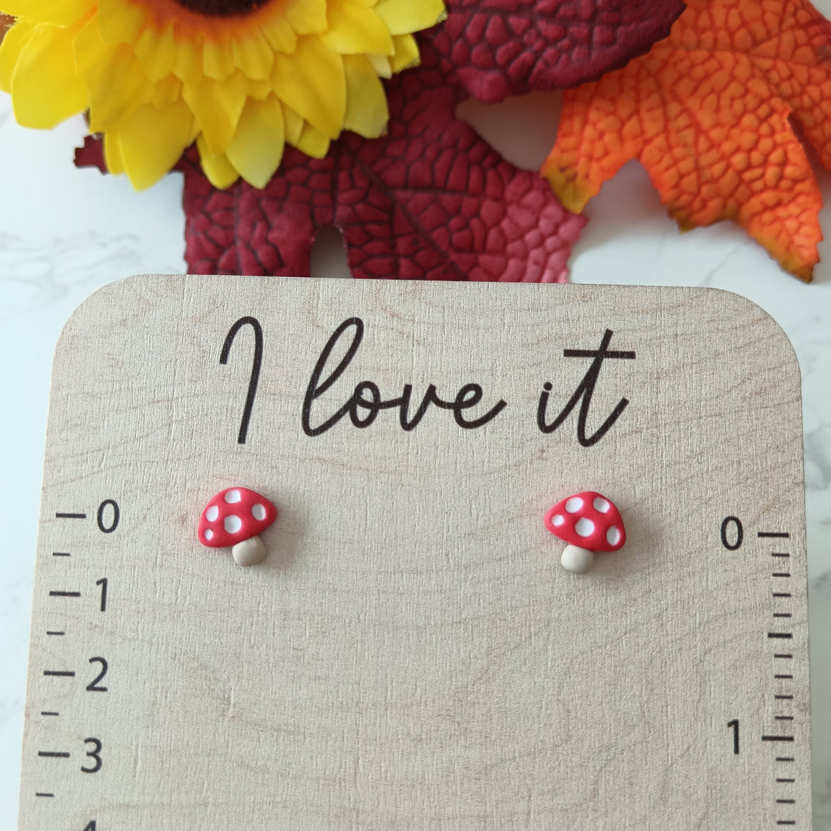 Toadstool Stud Earrings