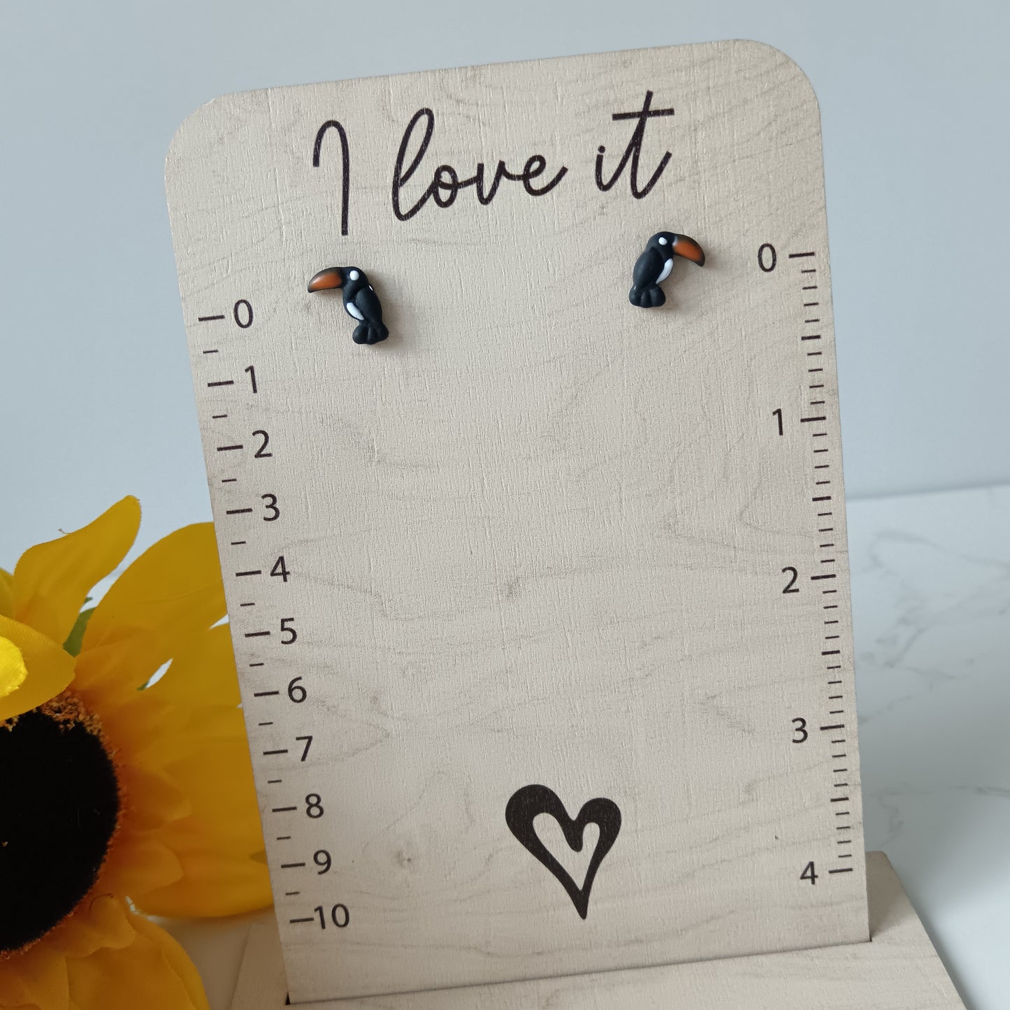 Toucan Stud Earrings