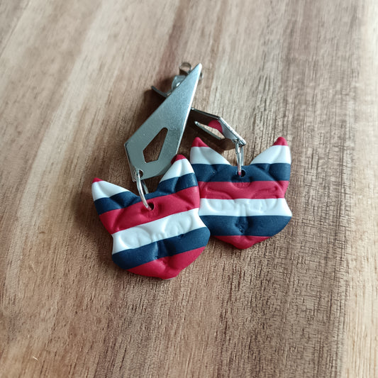 Wakefield Trinity Daddy Cool Inspired Dangle Stud Earrings