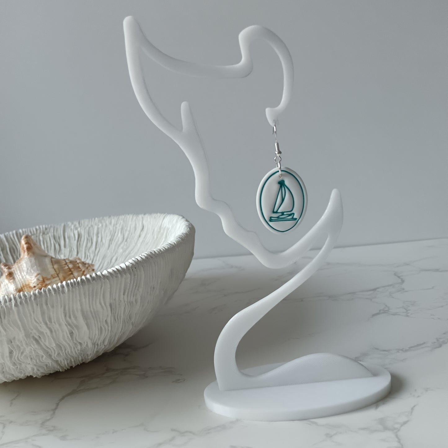 Nautical Yacht Hook Earrings