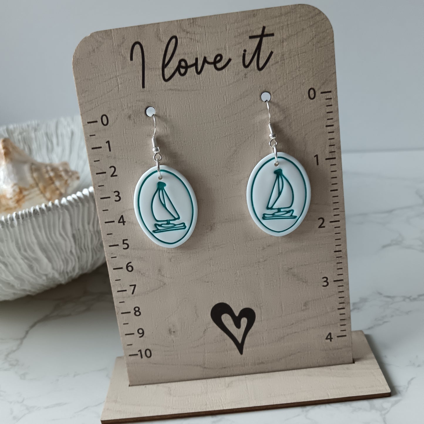 Nautical Yacht Hook Earrings