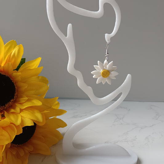 Daisy Dangle Hook Earrings