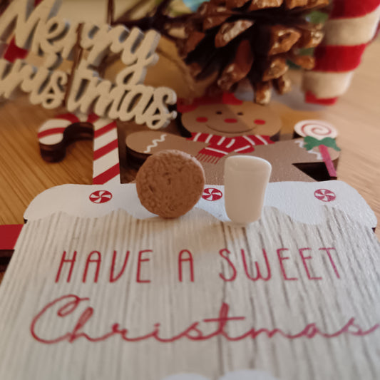 Milk & Cookie Stud Earrings